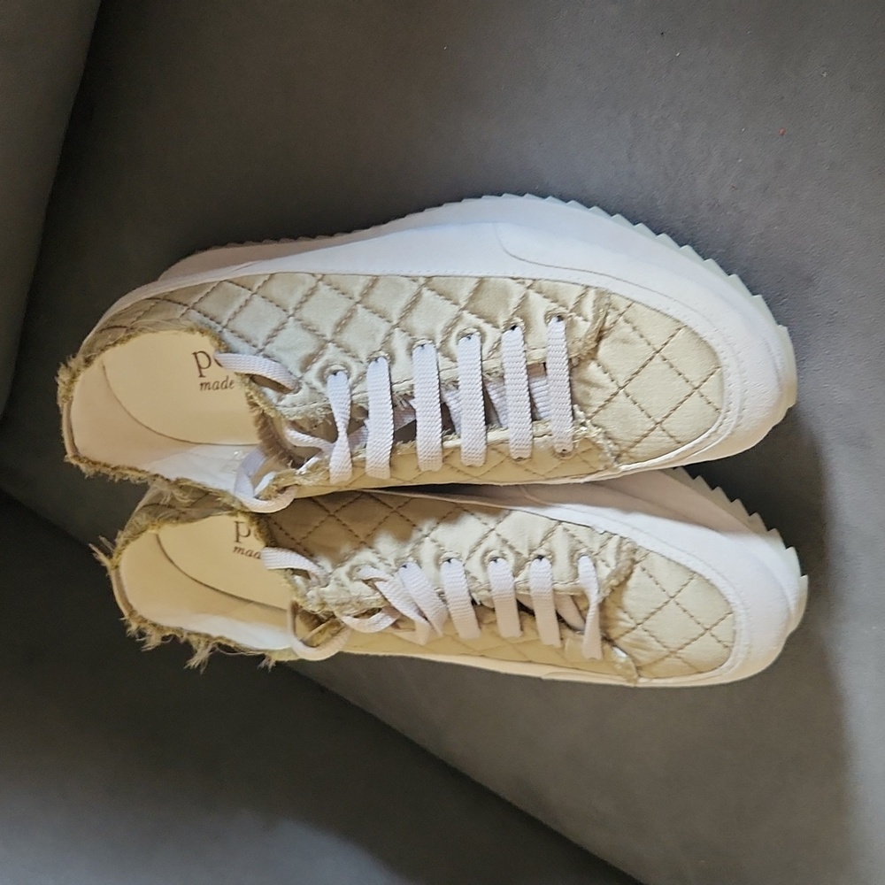 Pedro Garcia Raw Edge Trim Sneakers